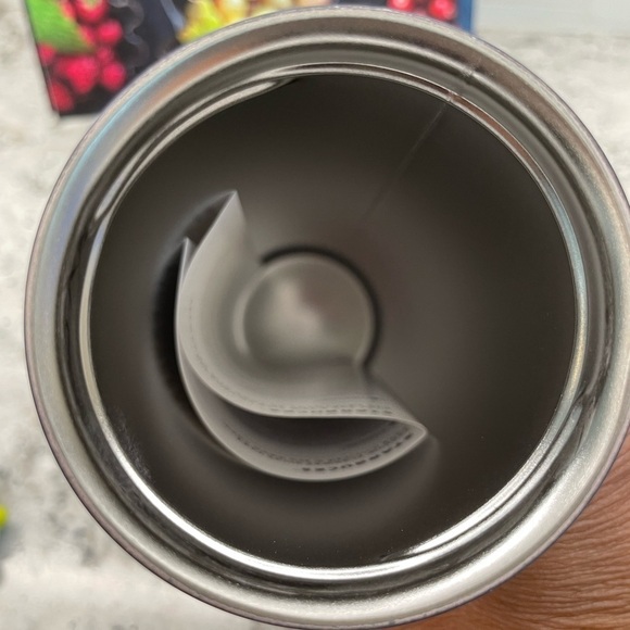 Starbucks 2024 Sapphire Blue Checkered SS Daisy  Charm Tumbler. NWT. HFT. Wow! - Picture 8 of 10